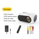 thumbnail image 5 of Miniproyector LED HD portátil para el hogar, regalo para padres e hijos, compatible con decodificación HD de 1080p, compatible con disco U, reproducción por cable USB, HDMI y AV, proyector HD, 5 of 9