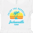 thumbnail image 4 of Inktastic Summer Enjoy the Sunshine Jacksonville Florida in Blue Girls Toddler Dress, 4 of 5