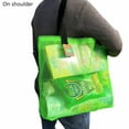 thumbnail image 6 of 5Pieces Reusable Mesh Beach Tote Bags ,Mesh Pool Bag With Drawstring For Groceries, Travel,Toys & Laundry, 6 of 8