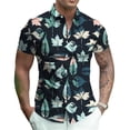 thumbnail image 2 of Camisas nuevas de verano 2024 para hombre, blusas cómodas y ajustadas, camisas de manga corta con estampado 3D de lujo, camisas florales de moda urbana, ropa para mujer, 2 of 5