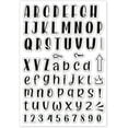 thumbnail image 1 of Alfabetos, letras, números, sellos transparentes, sellos de silicona transparente, sello decorativo, 1 of 8