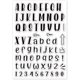 thumbnail image 1 of Alfabetos, letras, números, sellos transparentes, sellos de silicona transparente, sello decorativo, 1 of 8