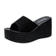 thumbnail image 1 of Amzcrzy Zapatos de mujer,Zapatos de mujer,Zapatillas de mujer, Sandalias de playa transpirables con tacón Matsu, suela gruesa y tacón inclinado para mujer Sandalias Mujer Zapatillas De Casa, 1 of 5