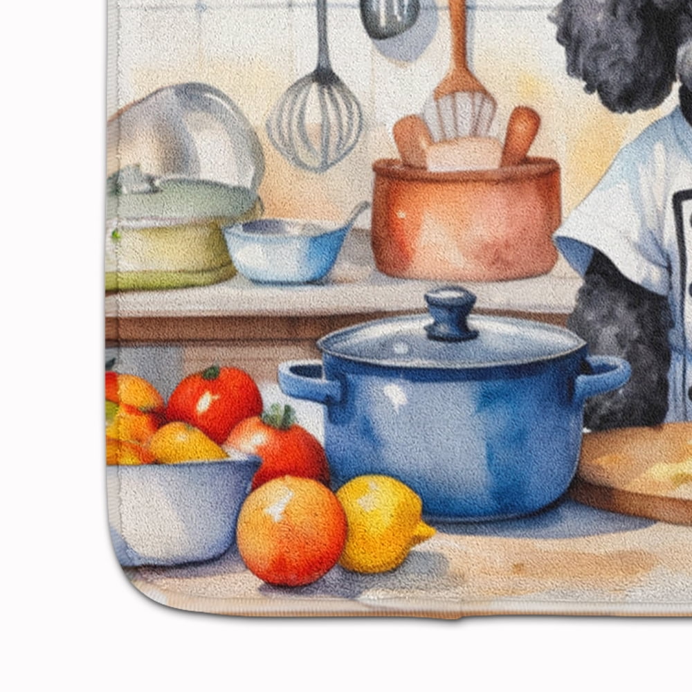 Yorkie Yorkshire Terrier The Chef Memory Foam Kitchen Mat