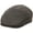 Gray, variant on Men's Contemporary Winter Wool Newsboy Ivy Hat, Small-Medium, Black-Quilted