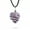 purple, variant on AYANA Amethyst Faceted Tumbled Wrapped Healing Crystal Pendant Necklace for Women | Reduces Stress, Fear, Anxiety and Anger | Crown Chakra | Handmade with Ethically Sourced Raw Natural Pure Gemstones