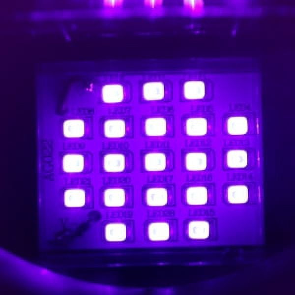 Flying Insect Trap Plug in Indoor Bug Zapper with 21 Purple Light Beads for Mosquito Moth Fruit Fly Gnat, Professional Home Flying Insect Killer Catcher, Safe for Kids & Pets (2 Devices+20 Refills)