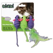 GCG THREE TWINED MICE TOY