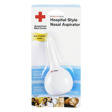 The First Years American Red Cross Hospital-Style Nasal Aspirator, 1.0 CT