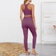 thumbnail image 3 of Traje de yoga para mujer Crop-Top Bra Leggings Ropa de gimnasia Entrenamiento Ropa deportiva Fitness Abanopi Pantalones de sujetador de yoga, 3 of 4