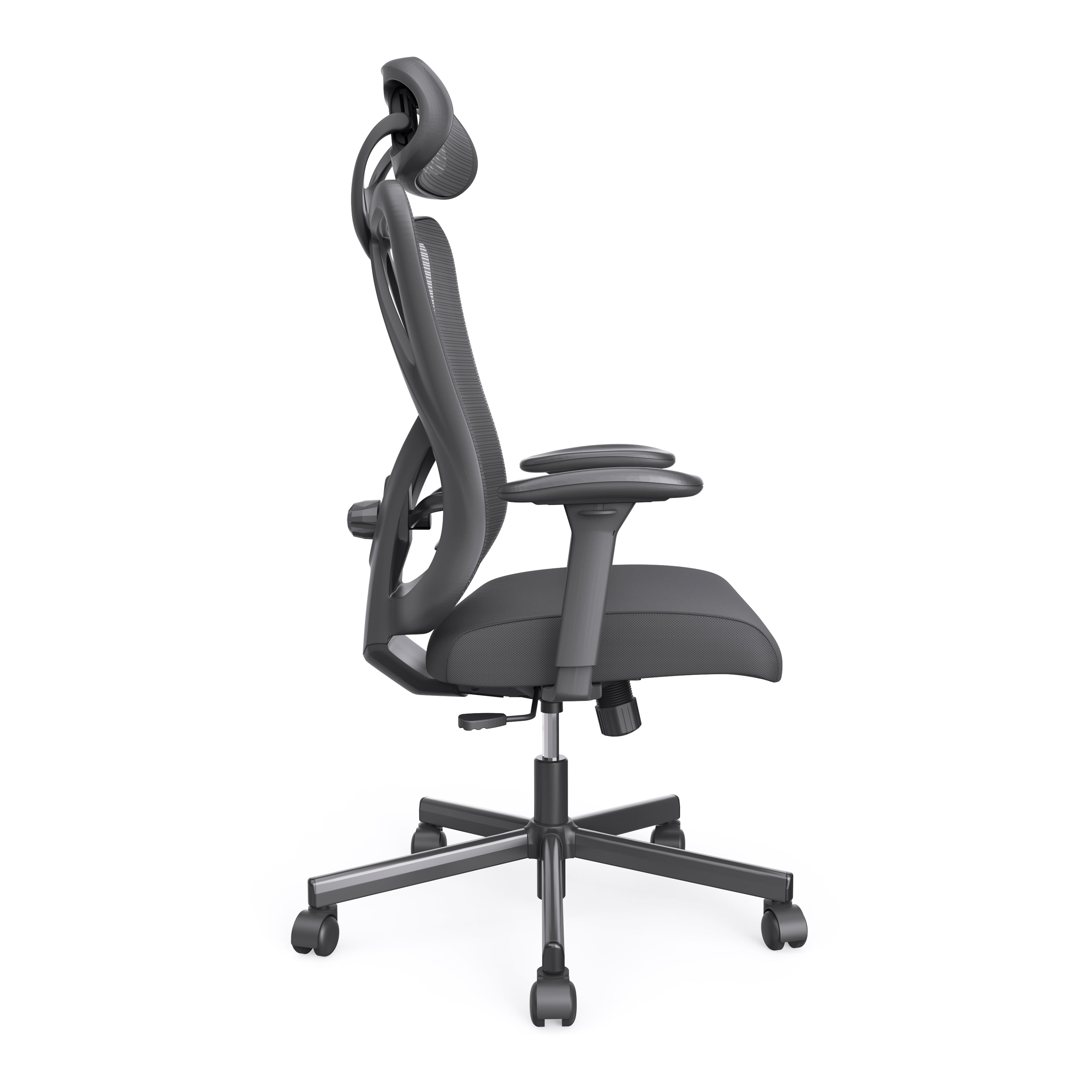 Furniture of America Kleckner Ergonomic Swivel Office Chair, Black