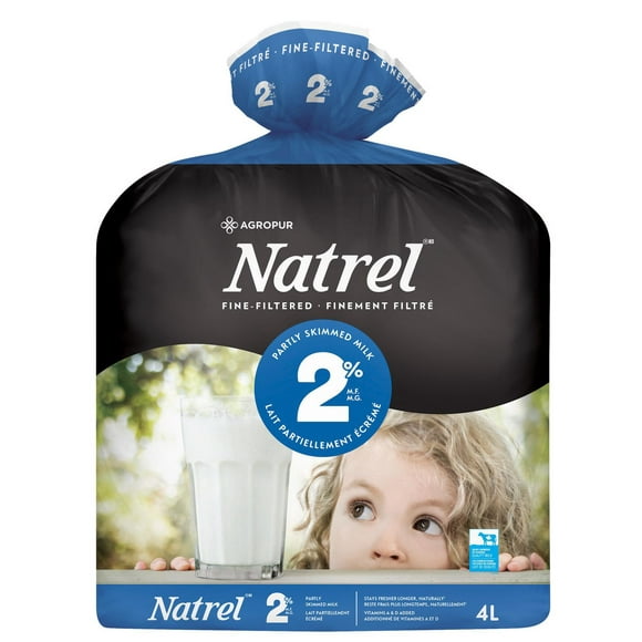 Natrel Fine-filtered 2 %  Milk, 4 L