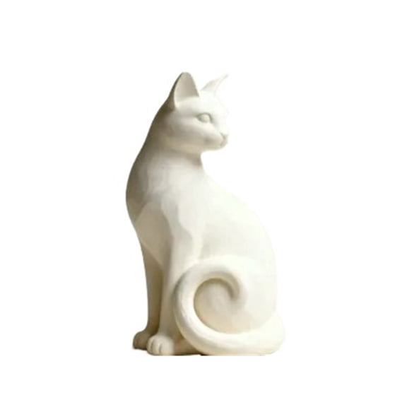 1PC creative sculpture cat ornament 3D printing