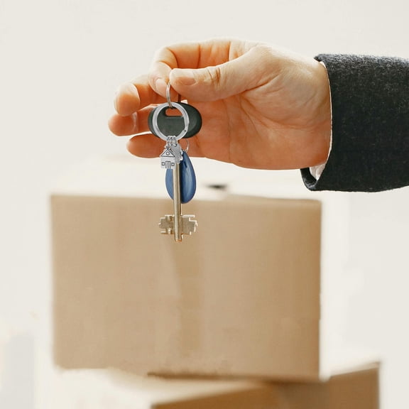 ibasenice Keychains Silver Zinc Alloy Key Ring Decorative Pendant for 1Pcs