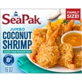 SeaPak Jumbo Coconut Shrimp with Orange Marmalade Sauce, 16 oz (Frozen