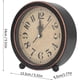 thumbnail image 3 of Vintage Retro Analog Alarm Clock, Round Alarm Clock, Small Desk Clock, Super Quiet, Non-Ticking, Small Clock for Home Decor, 3 of 5
