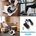 thumbnail image 5 of Under Desk Sitting Elliptical Exerciser XL – Compact Pedal Exerciser with Remote Control. Smooth Stride Motion, 5 of 9