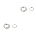 thumbnail image 3 of Langgg Bike Freewheel Professional Flywheel Component Modification Wheel Parts 16T 2Set, 3 of 6