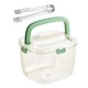 thumbnail image 1 of maquina de hielo Tipo De Prensa Bandeja De Cubitos De Hielo Reutilizable Ahorre Espacio Para Bebidas Congelador Enfriamiento Cubo De Hielo Verde, 1 of 7