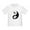 White, variant on CafePress - Wolf Therian Ying Yang Toddler T Shirt - Cute Toddler T-Shirt, 100% Cotton