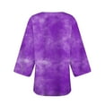 thumbnail image 4 of QUYUON Cable Knit Long Cardigan Women Deals Long Sleeve Womens Fall Cardigan Sweaters 2023 Polyester Womens Long Cardigan Cardigan Jacket Style Q-3979 Fall Cardigan Sweater Outerwear Coat Purple S, 4 of 4