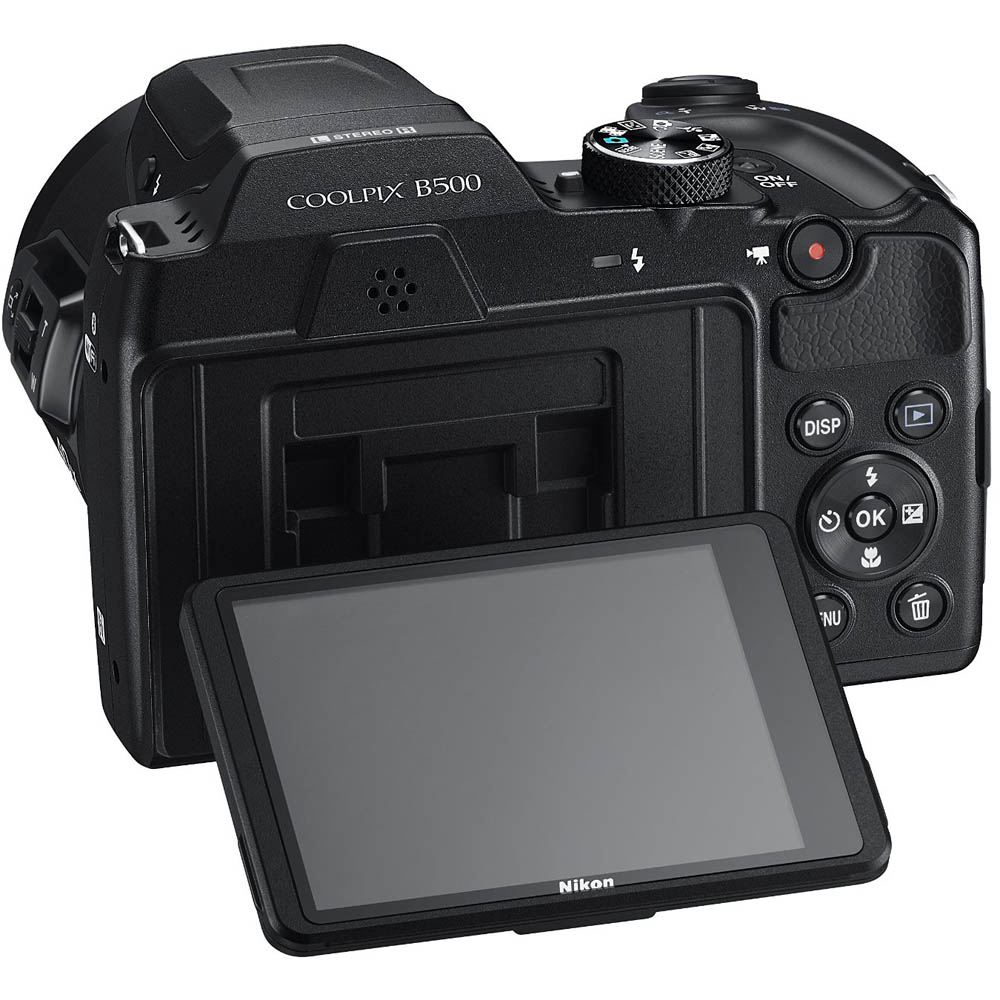 Restored Nikon COOLPIX B500 16MP 40x Optical Zoom Digital Camera w/ WiFi - Black + 16GB SDHC Accessory Bundle (Refurbished) - image 4 of 8