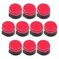 thumbnail image 2 of S SERENABLE 10 Pieces Tennis Racket Grip Tape Badminton Grip Tape Badminton Racket Grip Tape Absorbent Racquet Handle Grip for Pickleball Red, 2 of 9