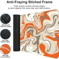 thumbnail image 4 of Fluid Pattern Gaming Mouse Pad for Desk,Desk Mat with 3mm Non-Slip Base,Large Mouse Pad Gaming Mousepad,Waterproof Mouse Mat Desk Pad with Seamed Edges,31.5x11.8In Mousepad for Gaming,Office,Orange, 4 of 6