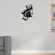 thumbnail image 1 of Reloj de Pared con Forma de Nota Musical Reloj Decorativo Acrílico Colgante Silencioso Diseño Moderno para Sala Adecuado para Dormitorio Oficina Aula 40 centímetros, 1 of 8
