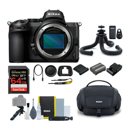 UPC: 0040962880869 | Nikon Z5 Mirrorless Camera with 64GB and Accessory Bundle