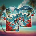 thumbnail image 2 of Venta caliente nueva moda dibujos animados panda chino impreso camisa de hombre casual talla grande camisas de manga corta para hombre camisetas divertidas de uso diario, 2 of 5