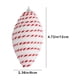 thumbnail image 3 of Fiudx Ofertas del día Bola de Navidad de 8 cm con hilo de cuerda roja y blanca, bola decorativa para árbol de Navidad, colgante para decoración de bodas, bola de alta gama, 3 of 6