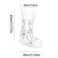 thumbnail image 3 of SLYNSHome Clearance Christmas Stockings Ornament with Snowflake,11.2x17.7Inch Christmas Tree Hanging Stockings Stuffed Candy Gifts Bag Xmas Stockings for Kids,Family Holiday Xmas Party Decoration, 3 of 6