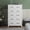 White, variant on STYLIVIA 5 Drawer Chest with Interlock System White 31.1" W x 16.3" D x 46.7" H