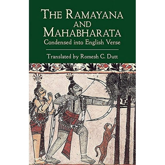 Pre-Owned The Ramayana and Mahabharata Condensed into English Verse Paperback