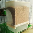 thumbnail image 5 of Hanging Bird Feeders for Cage Automatic Food Dispenser Acrylic Food Container for Cockatiel, 5 of 8
