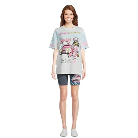 Hello Kitty Juniors Graphic T-Shirt and Shorts Set, 2-Piece, Sizes XS-XXXL