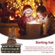 thumbnail image 5 of Inteprter Sombrero de clasificación de versión de voz de Navidad, recuerdo de decoración de árbol de Navidad, decoración del hogar, decoración de Kits de decoración para fiestas No.01 Inteprter HA008127-01B, 5 of 6