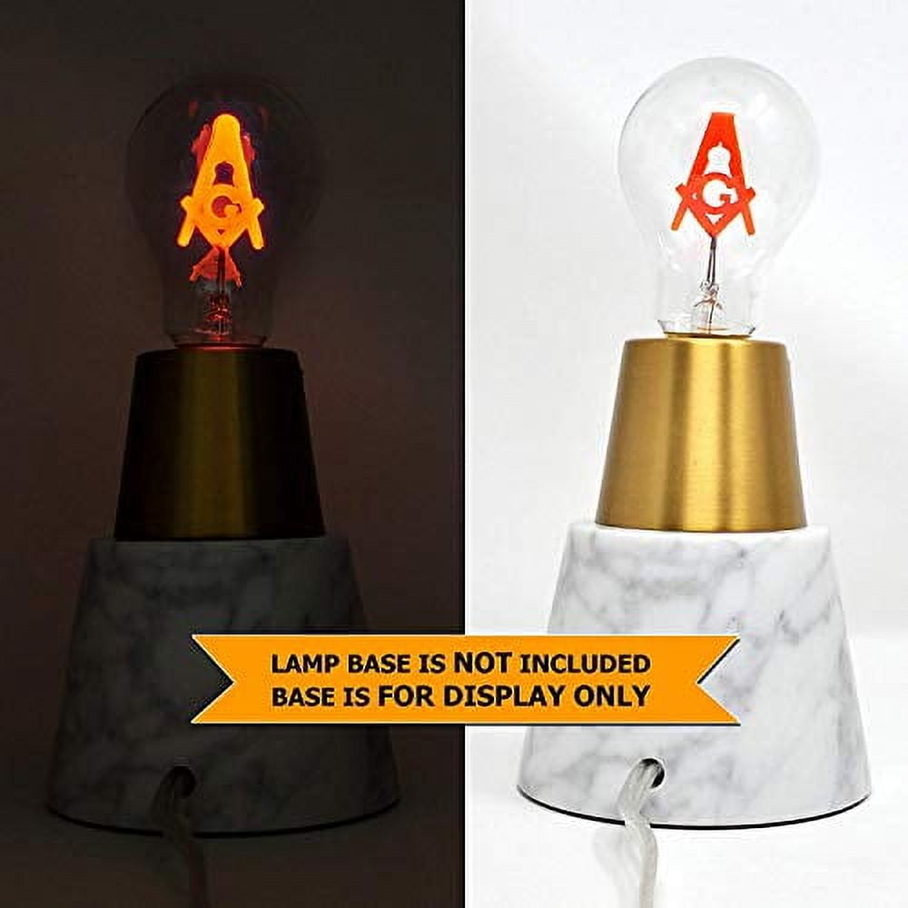 Mandala Crafts E27 3W Light Bulb (Standard Base, 2 Bulbs)