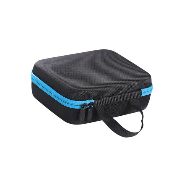 Estuche rígido para herramientas, estuche para taladro, caja resistente al desgaste y multifuncional con cremallera 22 cm x 17 cm x 6 cm