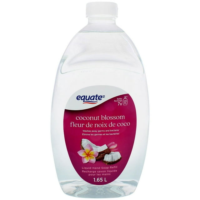 Recharge de savon liquide pour les mains Fleur de noix de coco Equate