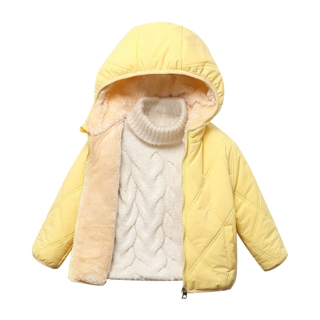 Felwors Veste Courte Matelassée Automne et Hiver pour Enfants Garçons et Filles