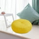 thumbnail image 3 of Cojín de suelo redondo decorativo para meditación Amarillo, 3 of 8