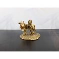 thumbnail image 3 of GoldGiftIdeas Oxidized Lord Krishna Idol with Cow Figurine, Krishna Statue for Home Decor, Return Gifts for Indian Festival, Worship Idol (Pack of 50), 3 of 3