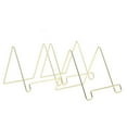 thumbnail image 2 of Ccdes 3Pcs Plaque Stand Multifonction Durable Métal Stable Large Application Simple Conception Livre Stand pour Photo Livre Magazine, Livre Stand, 2 of 8