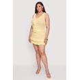 thumbnail image 2 of Women's Plus Size Crochet Ruffle Trim Mini Skirt, 2 of 4