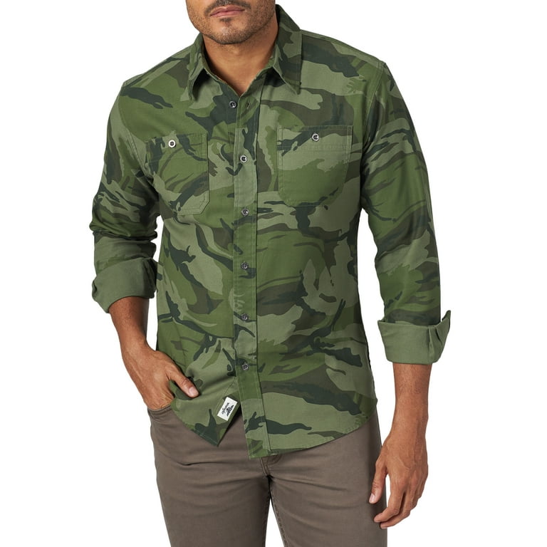 camo shirt mens walmart
