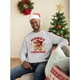 thumbnail image 2 of Howdy Christmas Cowboy Gingerbread Men's Sweatshirt, 2 of 4