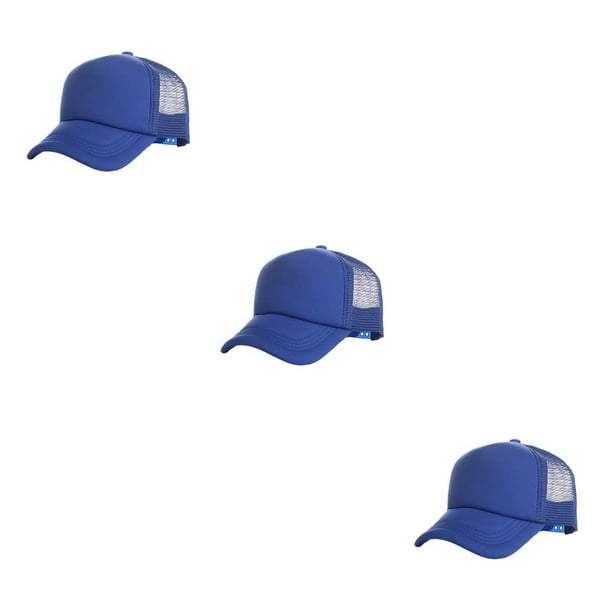 Gorra de béisbol Protección solar Niños Niñas Viseras Gorras Sombrero casual Ajustable Viajes al aire libre Hip Hop Sombreros Azul Type1 NO1 Qarigey