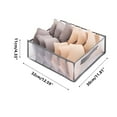 thumbnail image 2 of Fiudx Organizador Interior, Caja Malla Clavo, Perchero Plegables y Sujetadores, Diseño de Compartimentos Visual, Solución para Cajones de Armario, Uso Doméstico, Fácil Limpieza, 2 of 2